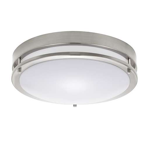 Double Ring Decorative LED Surface Mount Fixture, 0-10V Dimming