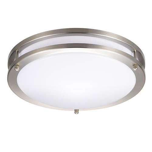 Double Ringed LED Surface Mount Fixture, Triac Dimming