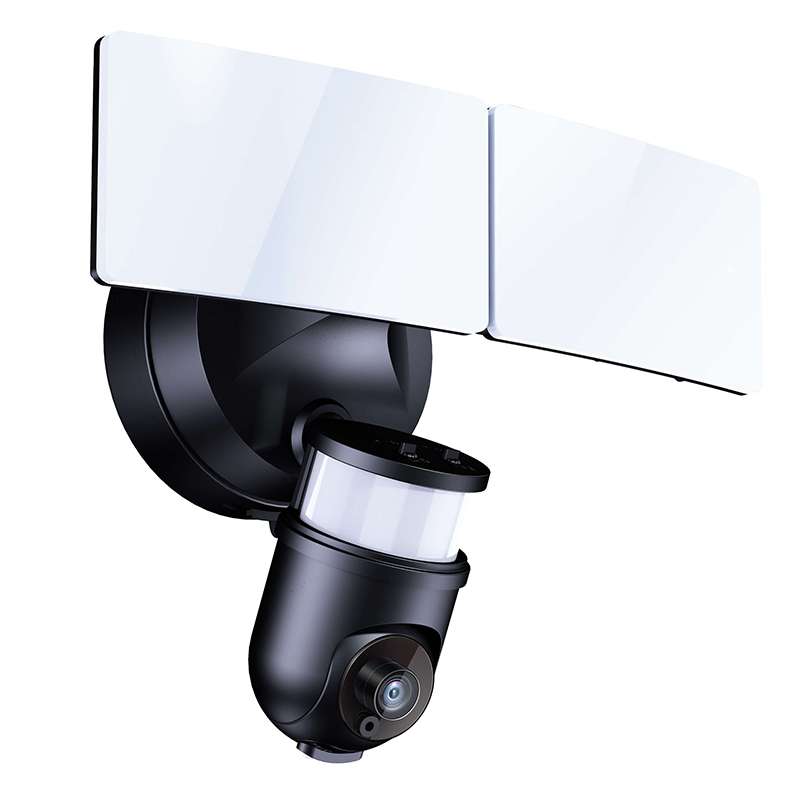 LL-71918 WiFi outdoor security with IP Camera and twin LED floodlight